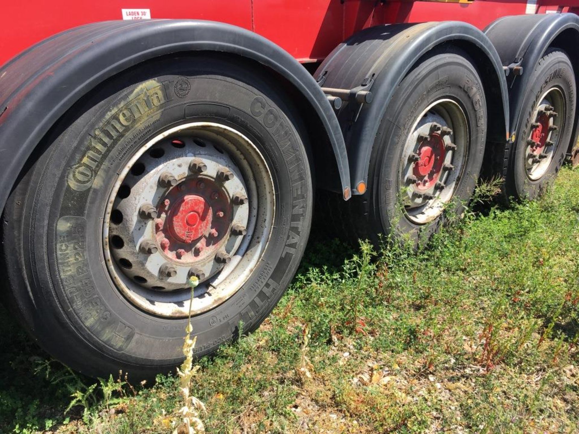 Dennison 14 Lock Sliding Bogie Skeletal trailer, reference 49436, year of manufacture 2016, 3 x - Bild 19 aus 26