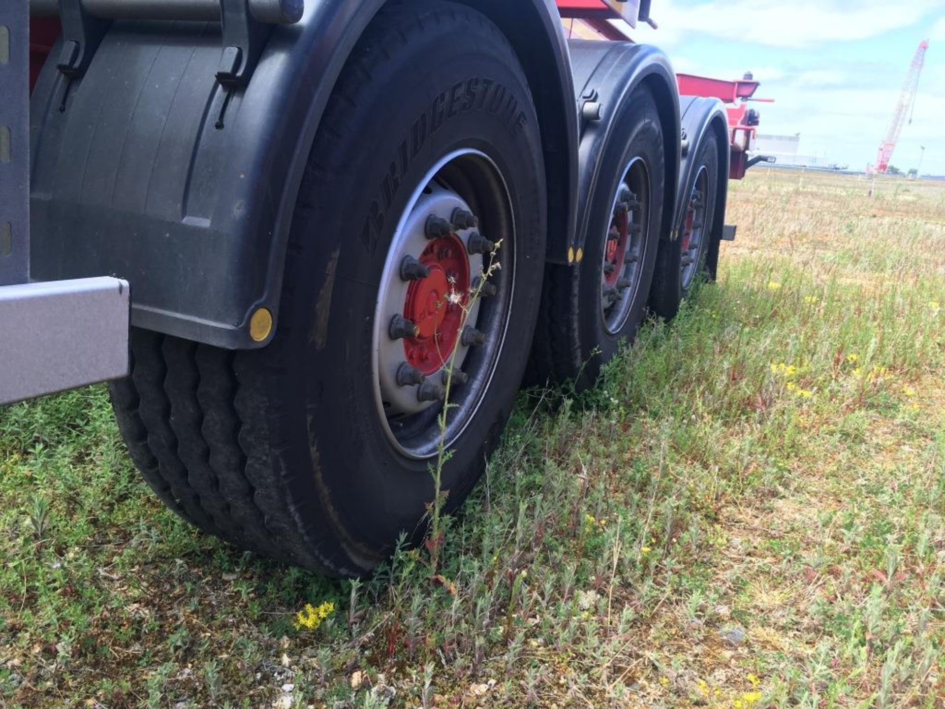 Dennison 14 Lock Sliding Bogie Skeletal trailer, reference 50312, year of manufacture 2017, 3 x - Bild 6 aus 17