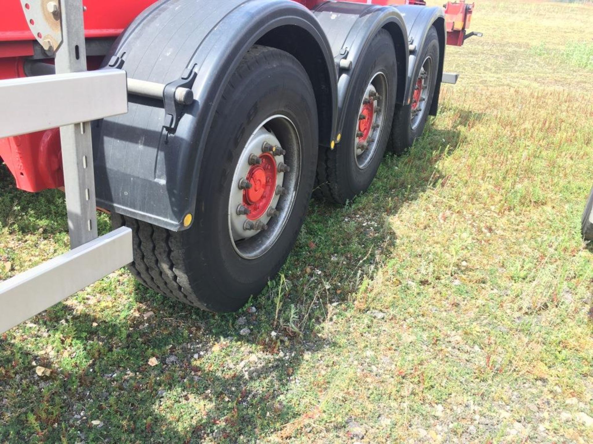 Dennison 14 Lock Sliding Bogie Skeletal trailer, reference 50309, year of manufacture 2017, 3 x - Bild 4 aus 16