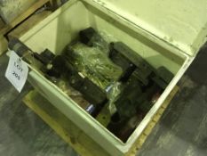 Bullclip container clamps on one pallet. Please note: This lot is located at 6 Dewar Close,