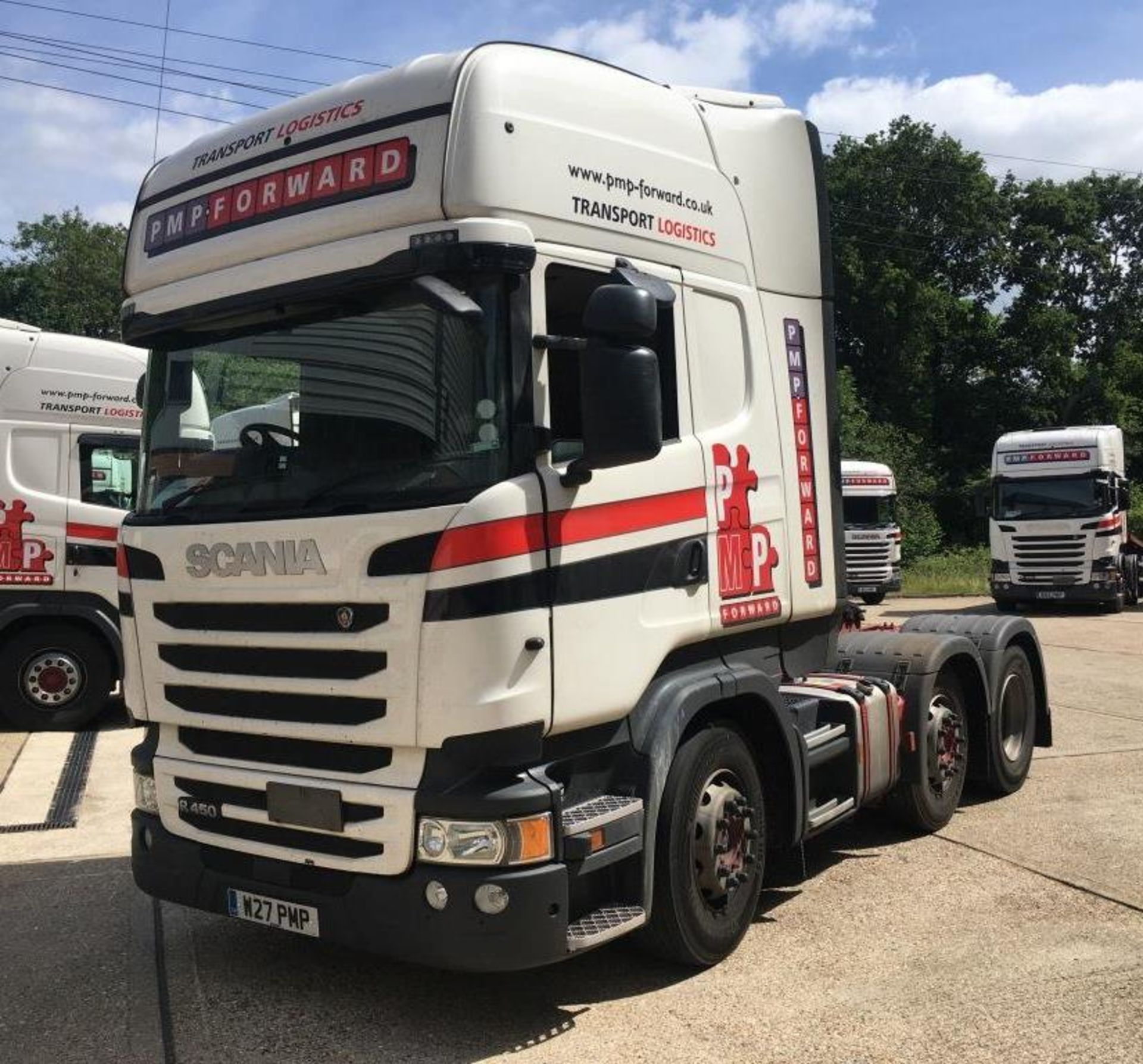 Scania R450 LA 6X2/2MNA Topline tractor unit, 2 Pedal Opticruise Gearbox, Registration number - Bild 3 aus 19