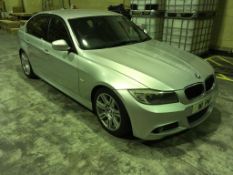 BMW 320D M Sport 181 4 door saloon diesel car, Registration number W1 PMP (YG10 XFP), Date of