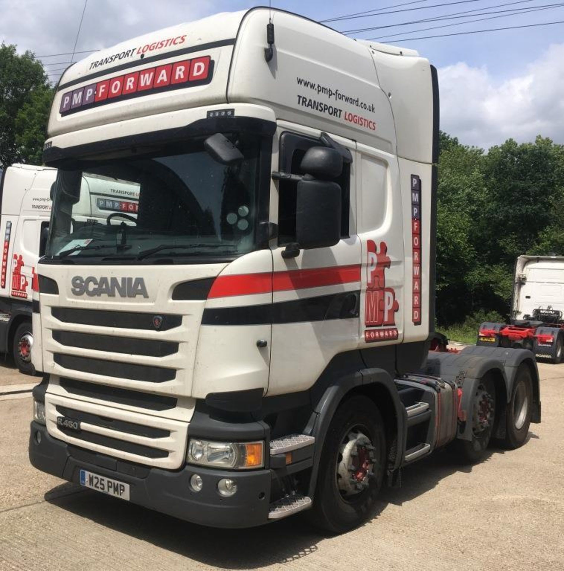 Scania R450 LA 6X2/2MNA Topline tractor unit, 2 Pedal Opticruise Gearbox, Registration number - Bild 3 aus 18