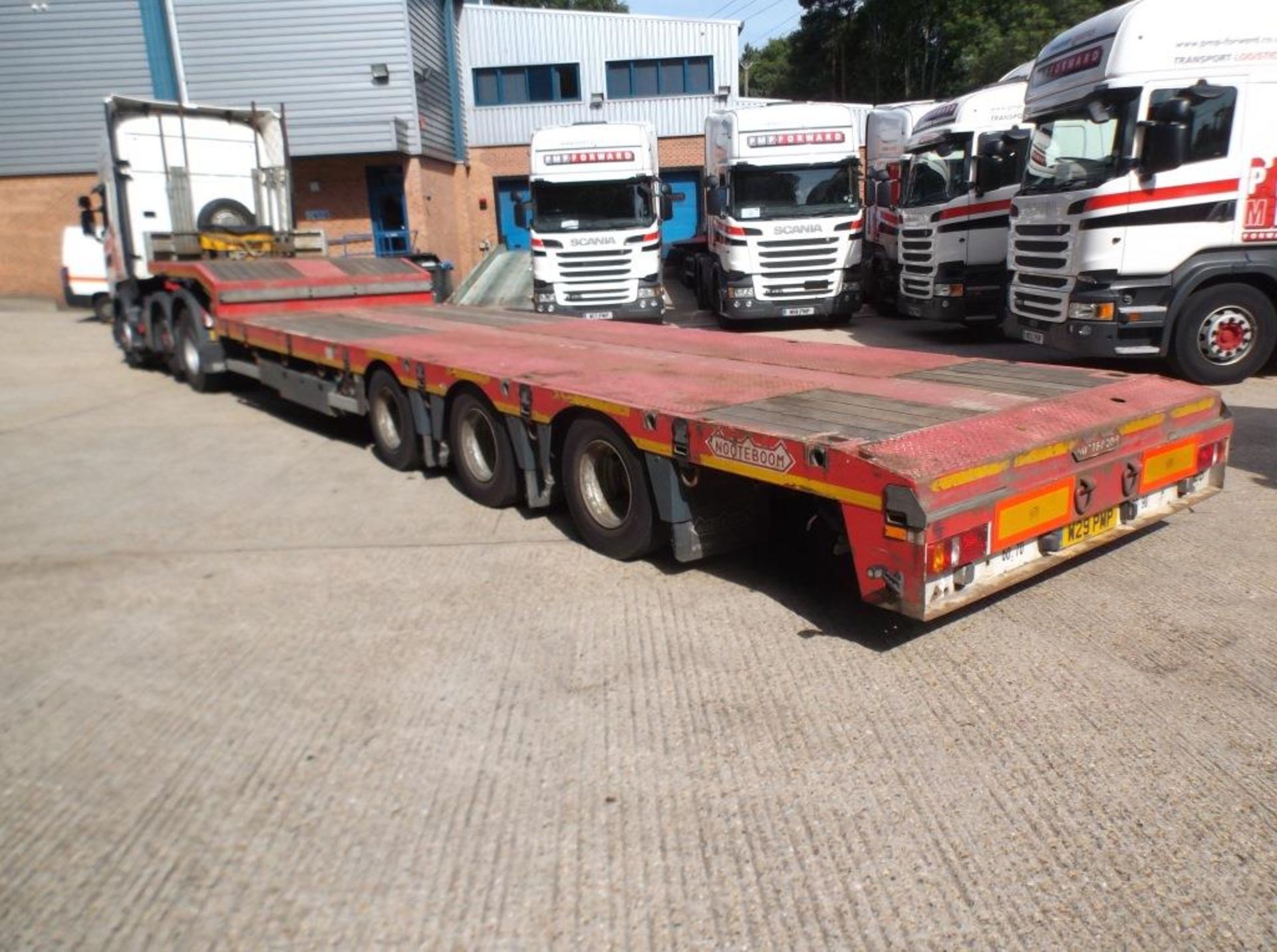 Nooteboom OSDS 48 03V Stepframe Extendable trailer, reference 000183, year of manufacture 2012, - Image 3 of 19