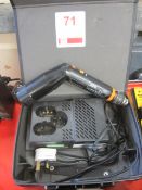 AEG cordless drill, charger and case