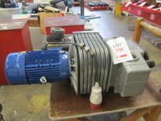 BPA vacuum pump and compressor - spares or repairs. - Lift out charge to be applied £5+ vat