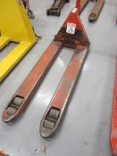 BT Rolatruc hydraulic pallet truck, SWL 2000kg. - Lift out charge to be applied: £5+ vat