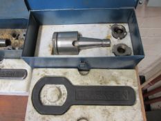 Clarkson autolock 'S' type chuck, Clarkson auto lock chuck, spanners etc