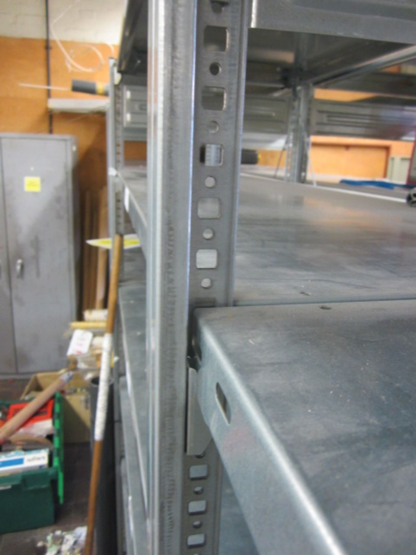 14 x bays of boltless stores racking, approx. size per bay: width 1.3m x depth: 635mm x height - Image 2 of 6