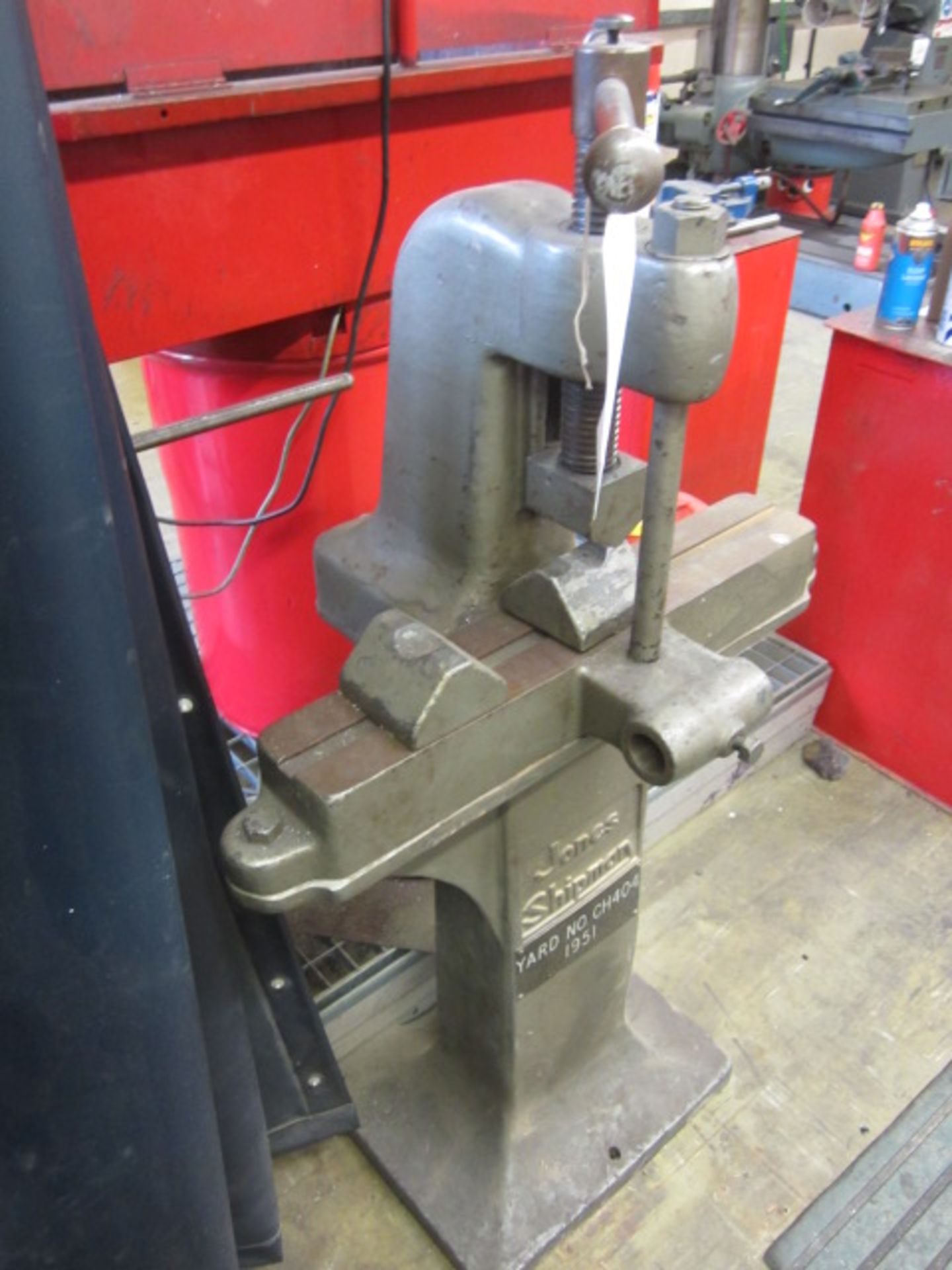 Jones Shipman flypress. - Lift out charge to be applied: £10+ vat - Image 3 of 4