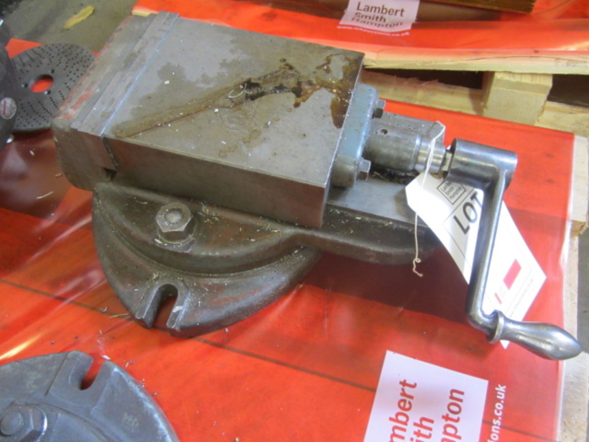 Richmond rotating machine vice, 6"