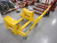 S.T.S bespoke roll trolley, model RDM02, serial number 00632, SWL 400kg. - Lift out charge to be