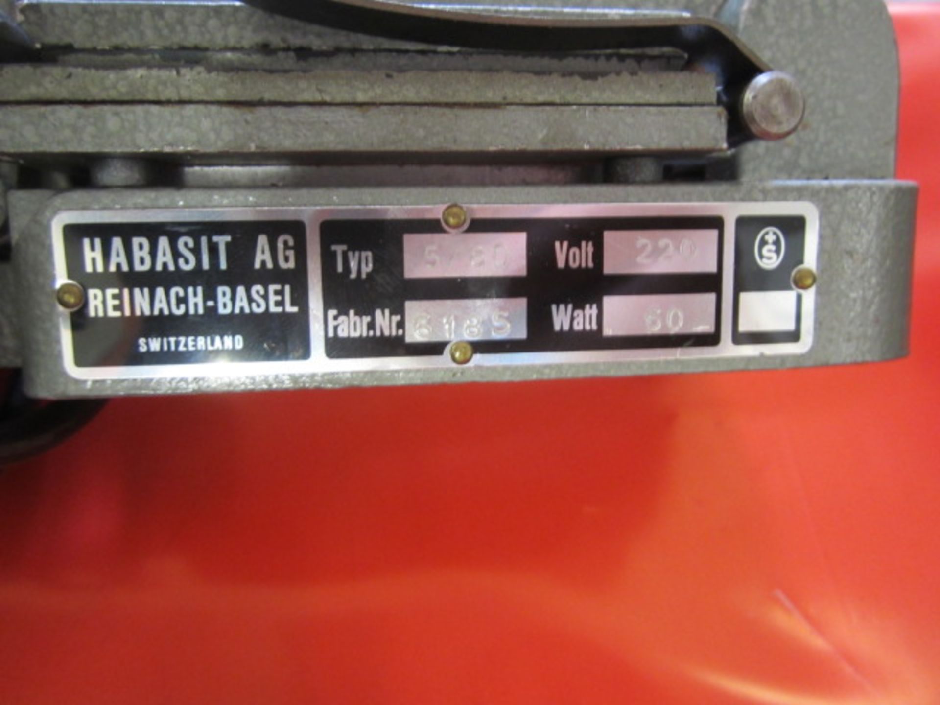 Habasit type 5/80 thermo welder, 240v - Image 2 of 2