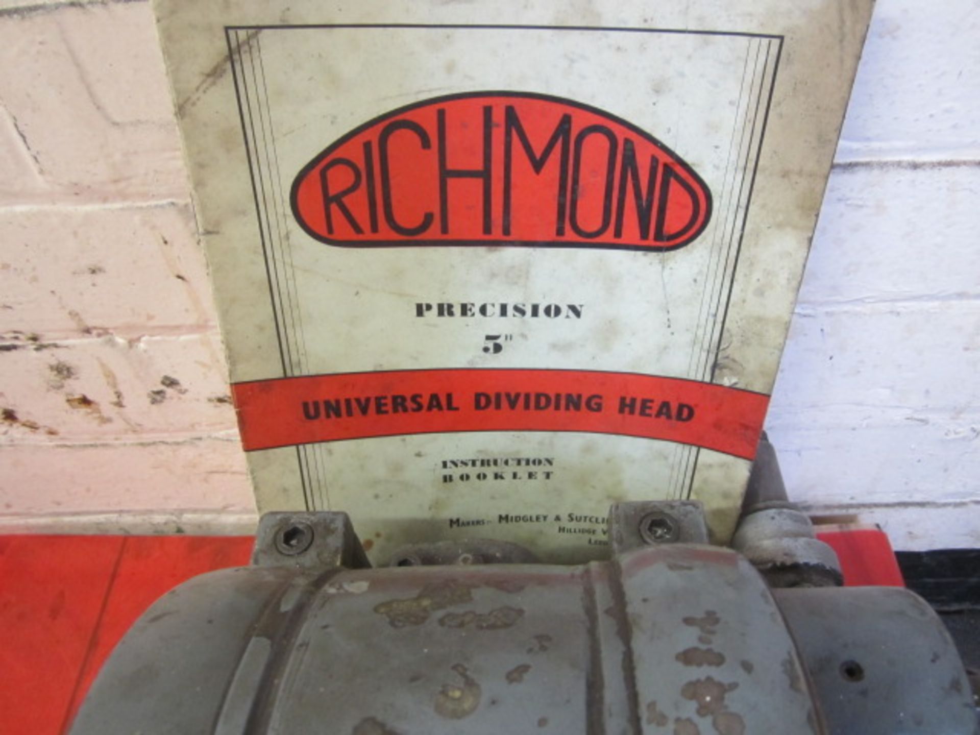 Richmond Universal dividing head - Image 2 of 2