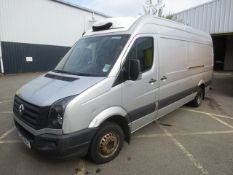 Volkswagen Crafter CR50 TDI 163 LWB refrigerated panel van, reg no: OE62 FGV (2012), MOT: Unknown,