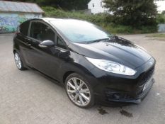 Ford Fiesta panel car derived van, reg no: WK15 OUX, mileage: 17,689 (please note: this lot is