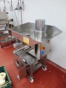 Baader 600 stainless steel meat separator type 600-501, serial no: 121232 (2004), 3 phase with