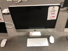 Apple iMac 21.5" personal computer with keyboard and mouse. Specs to include:CPU:2.5 GHz Core i5 (
