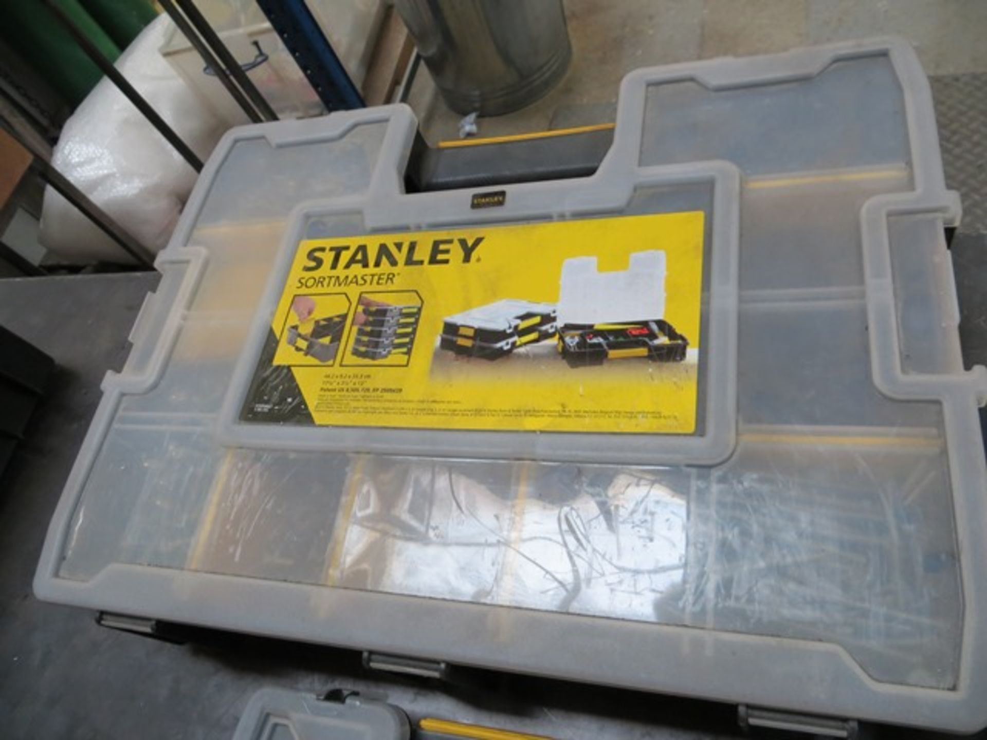 Various Stanley Sortmaster & Easydrive Storage Boxes of Grub Screws, Washers, Hex Nuts, Machine - Image 2 of 10