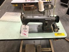 Singer 33IKS walking foot industrial sewing machine complete with table