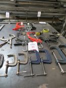 Approx. 15 Various G Clamps