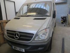 Mercedes Benz Sprinter 313 CDi diesel LWB panel van 2143cc, Date of registration: 25/07/2011,