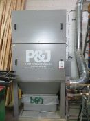 P&J model PJ8250/4/3/ST2/V1 Internal Dust Extraction Unit s/n 106054 (2016) *sale subject to lease