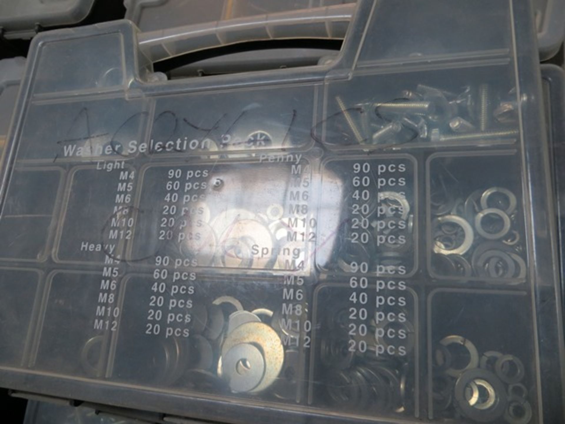 Various Stanley Sortmaster & Easydrive Storage Boxes of Grub Screws, Washers, Hex Nuts, Machine - Image 6 of 10