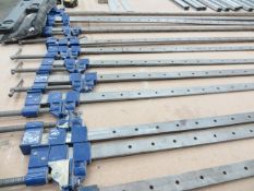 Twelve Sash Clamps