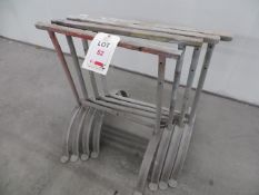 Four Metal Trestles