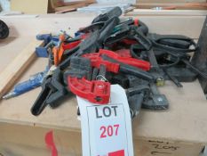 Qty of Clamps as lotted