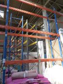 The Medium Duty Slot Together Pallet Racking In Main Warehouse Approx. 35 Bays c/w Spare