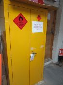 Lockable Steel Flammable Two Door Cupboard