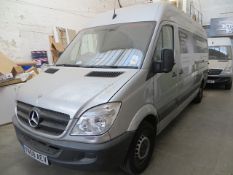 Mercedes Benz Sprinter 313 CDi diesel LWB panel van 2148cc, Date of registration: 01/11/2008,