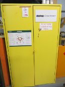 3 Various Hazardous Materials Cabinets