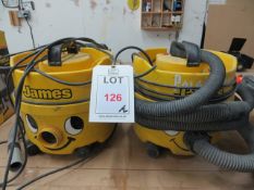 Two James Vacuum Cleaners