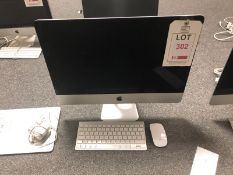 Apple iMac 21.5" personal computer with Magic keyboard and Magic mouse, specs to include:CPU:2.8 GHz