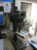 Startrite bench drill, serial number 14074, on stand Please ensure sufficient resource / handling