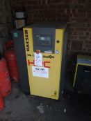 HPC Kaeser SM15 rotary screw air compressor, serial no: 1441, set with TBH 16 dryer, inline