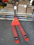 Hydraulic pallet truck