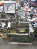 CVA No 8 automatic lathe, 3 x tool slides, turret and bar feed, serial number 85588, guarding,