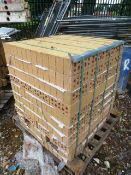 Pallet of Brunswick Buff Best Bricks, approx brick size 215 x 102 x 65mm, approx no. of bricks per