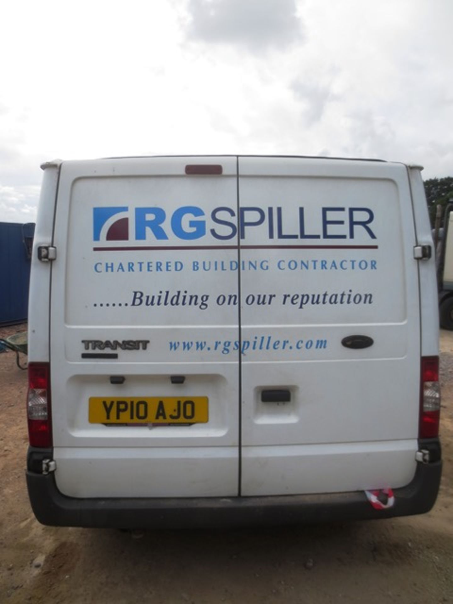 Ford Transit panel van, reg no: YP10 AJO, mileage: 149,127, with roof bars, MOT: 11.06.19 (please - Image 4 of 11