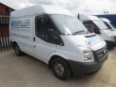 Ford Transit 100 T260 medium roof panel van, reg no: DU13 VRF, mileage: 80,490, MOT: 21.03.09 , only