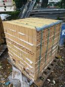 Pallet of Brunswick Buff Best Bricks, approx brick size 215 x 102 x 65mm, approx no. of bricks per