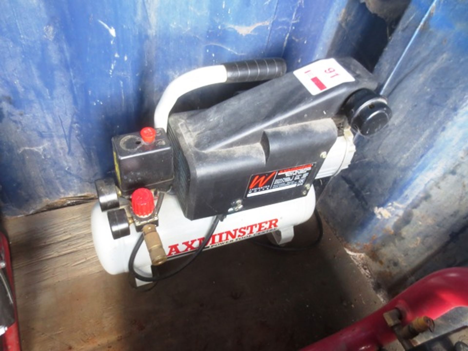 Axminster AWP10HP mobile air compressor