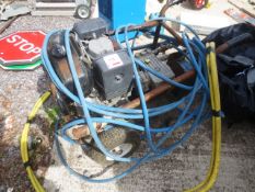 Diesel powered pressure washer with Honda 2 stage DI engine