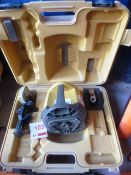 Topcon RL-H3C rotating laser with carry case, serial no: W35163