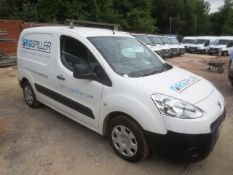 Peugeot Partner 625 Professional , reg no: HX63 XFU, mileage: 77,348, with roof bars, MOT: 11.09.18