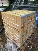 Pallet of Brunswick Buff Best Bricks, approx brick size 215 x 102 x 65mm, approx no. of bricks per